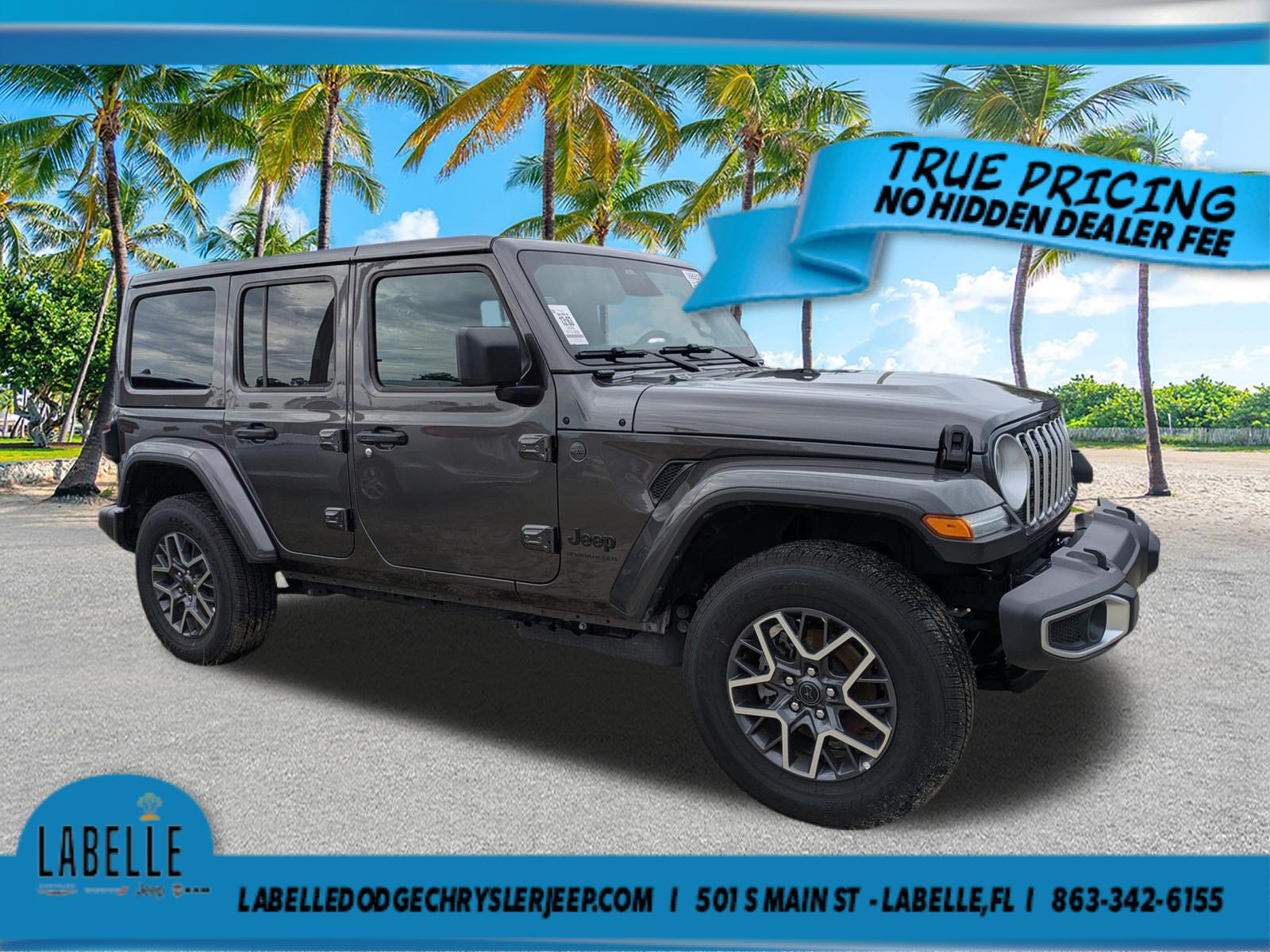 Used 2026 Jeep Wrangler Unlimited Sahara AWD/4WD image 2