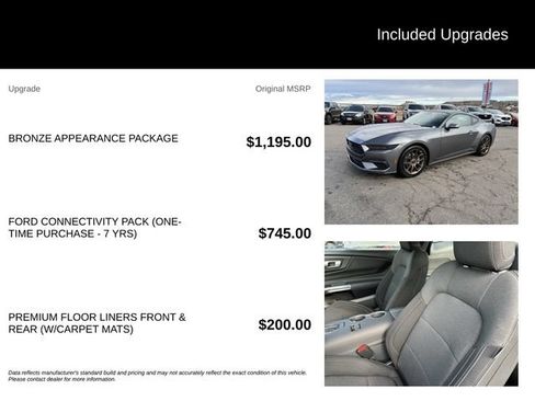 New 2026 Ford Mustang Coupe w/ Bronze Appearance Package RWD image 5