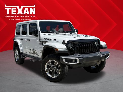 Used 2020 Jeep Wrangler Unlimited Sahara AWD/4WD image 1