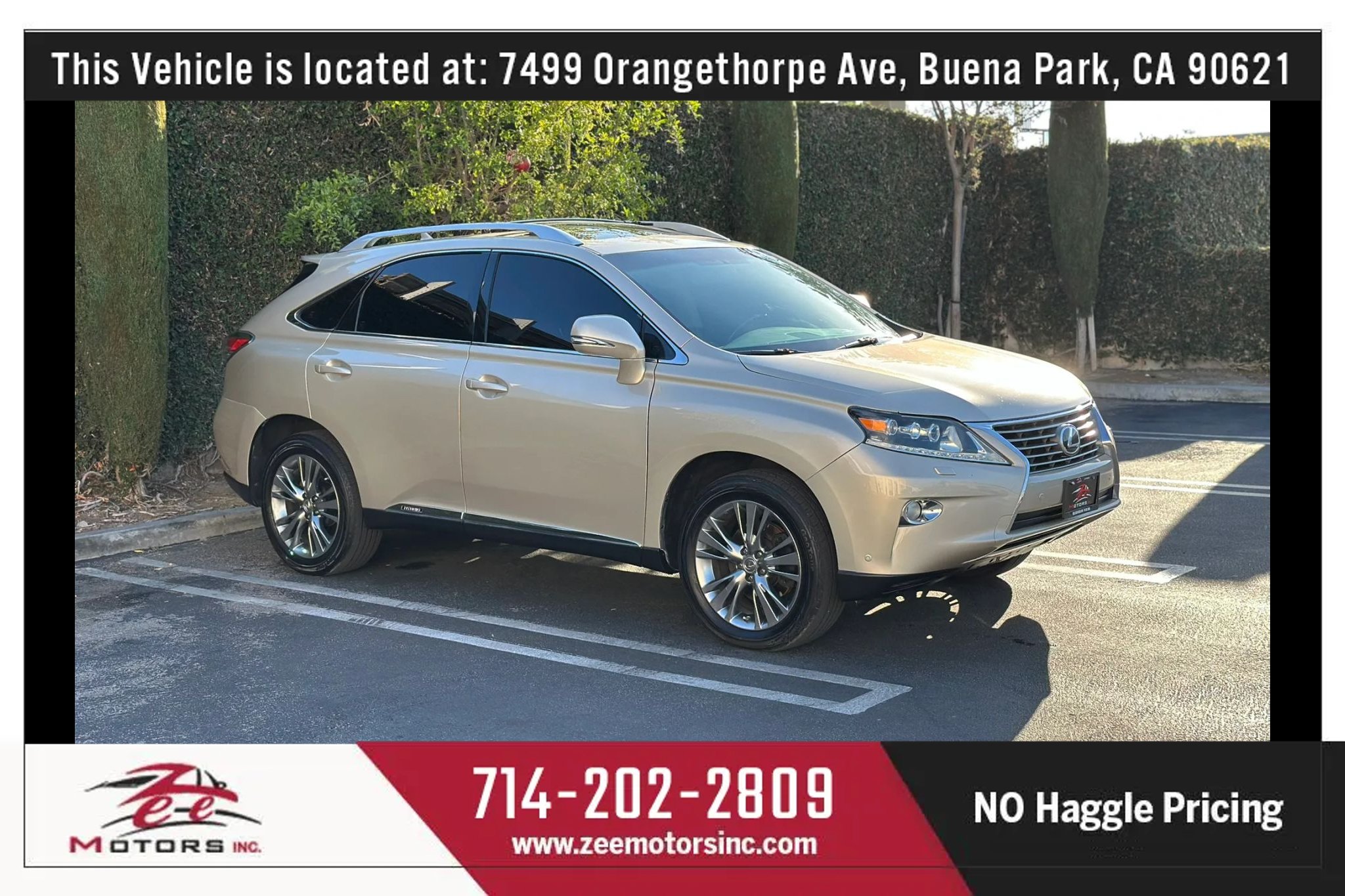 Used 2013 Lexus RX 450h AWD w/ Navigation Pkg image 4