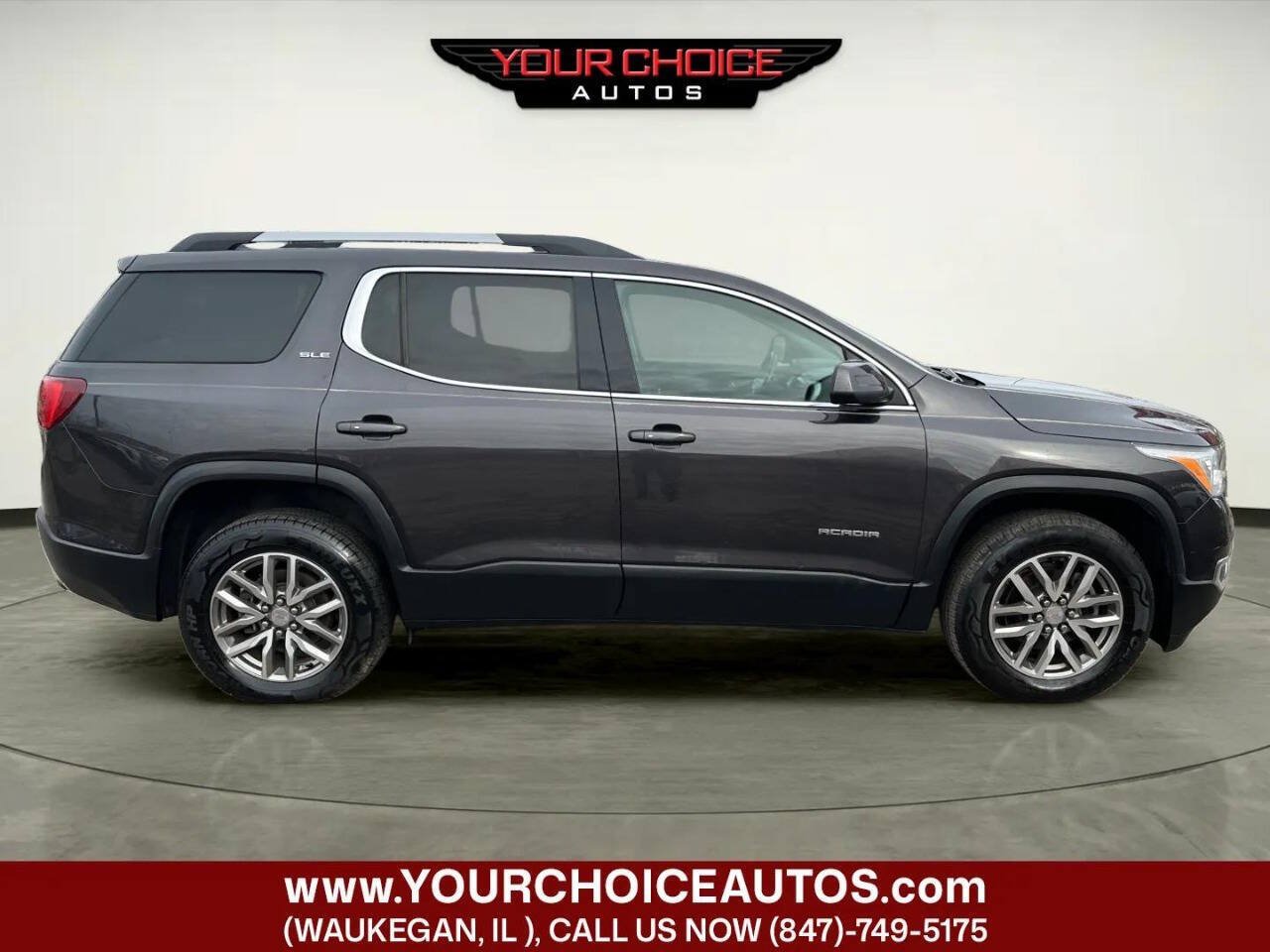 Used 2019 GMC Acadia SLE w/ Driver Alert Package I AWD/4WD image 6