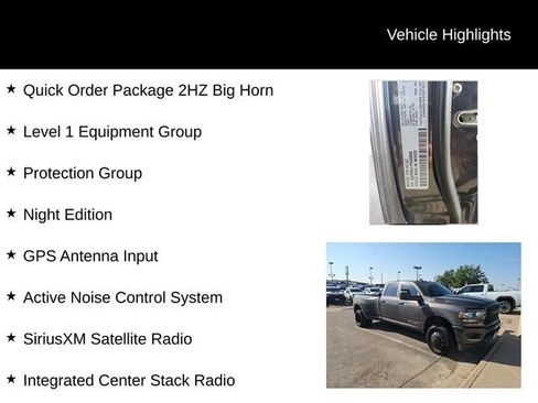 Used 2023 RAM 3500 Big Horn w/ Night Edition AWD/4WD image 8