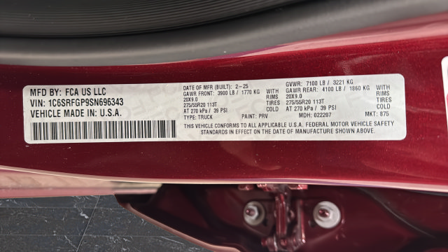Used 2025 RAM 1500 Tradesman AWD/4WD image 28