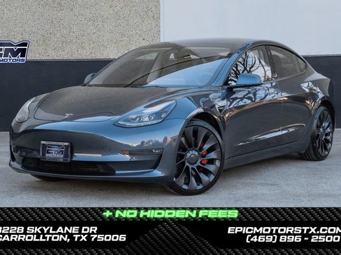 Used 2023 Tesla Model 3 Performance AWD/4WD image 1
