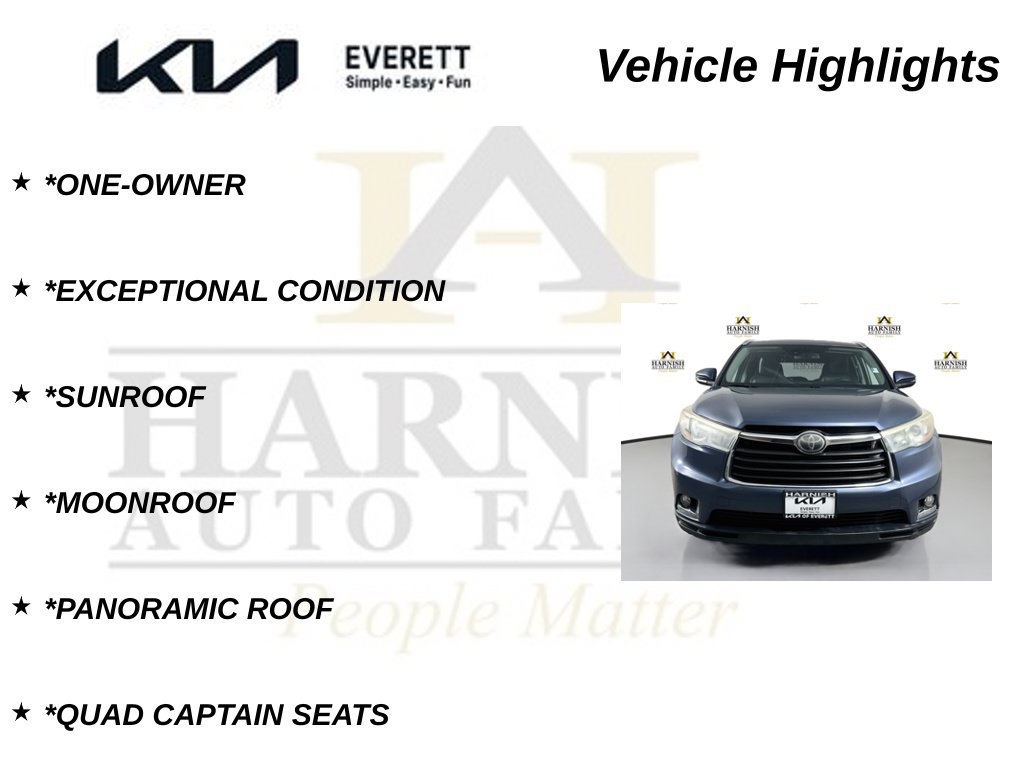 Used 2014 Toyota Highlander Limited Platinum FWD image 9