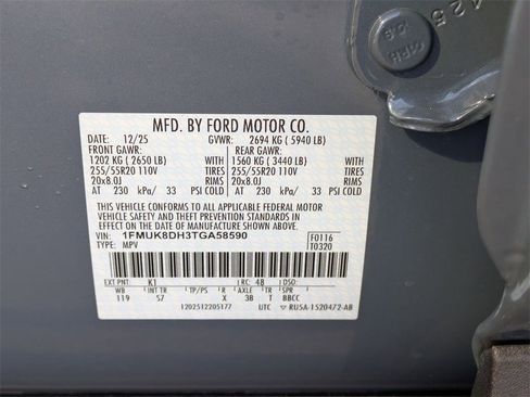 New 2026 Ford Explorer Active w/ Active Comfort Package image 25