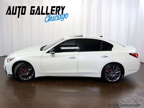 Used 2021 INFINITI Q50 Red Sport 400 w/ Proactive Package image 10