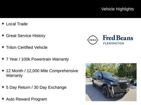 Used 2023 Cadillac Escalade Sport Platinum w/ LPO, ONYX Package AWD/4WD image 5