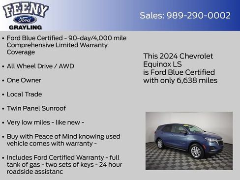 Used 2024 Chevrolet Equinox LS w/ LS Convenience Package AWD/4WD image 5