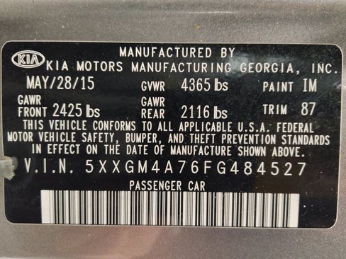 Used 2015 Kia Optima LX image 33