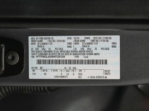 Certified 2024 Ford F150 XLT w/ Equipment Group 302A MID AWD/4WD image 24
