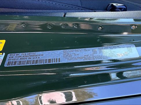 Used 2021 Jeep Wrangler Unlimited Sport w/ Sun And Sound Package image 32