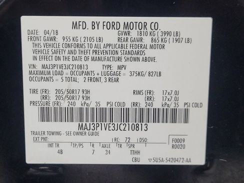 Used 2018 Ford EcoSport Titanium image 33