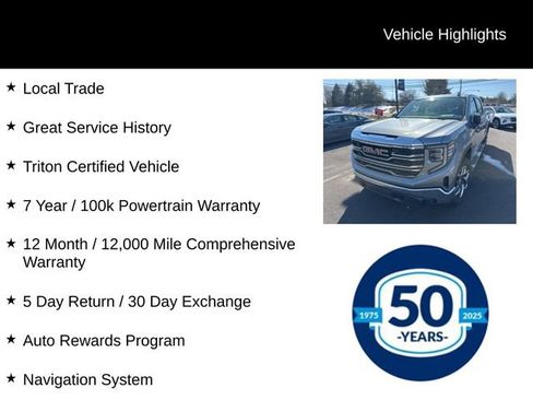 Used 2024 GMC Sierra 1500 SLT w/ SLT Premium Package image 5