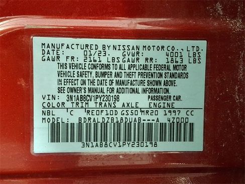 Used 2023 Nissan Sentra SV w/ SV Premium Package image 27