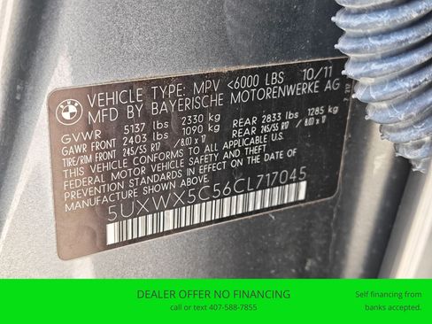 Used 2012 BMW X3 xDrive28i AWD/4WD image 27