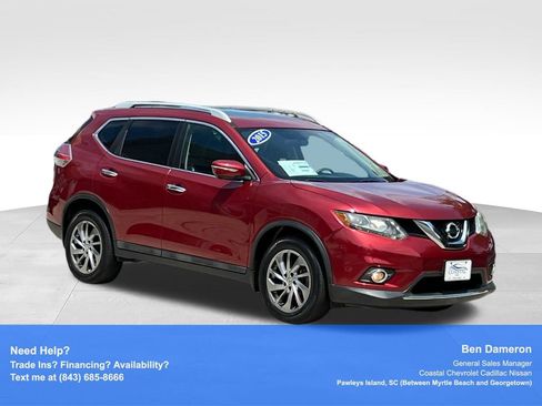 Used 2015 Nissan Rogue SL w/ SL Premium Package AWD/4WD image 3