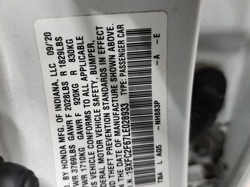 Used 2020 Honda Civic LX image 39