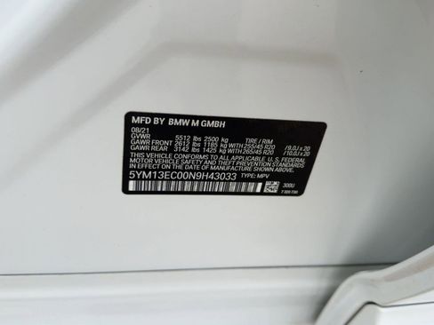 Used 2022 BMW X3 M Sports Activity Vehicle image 21