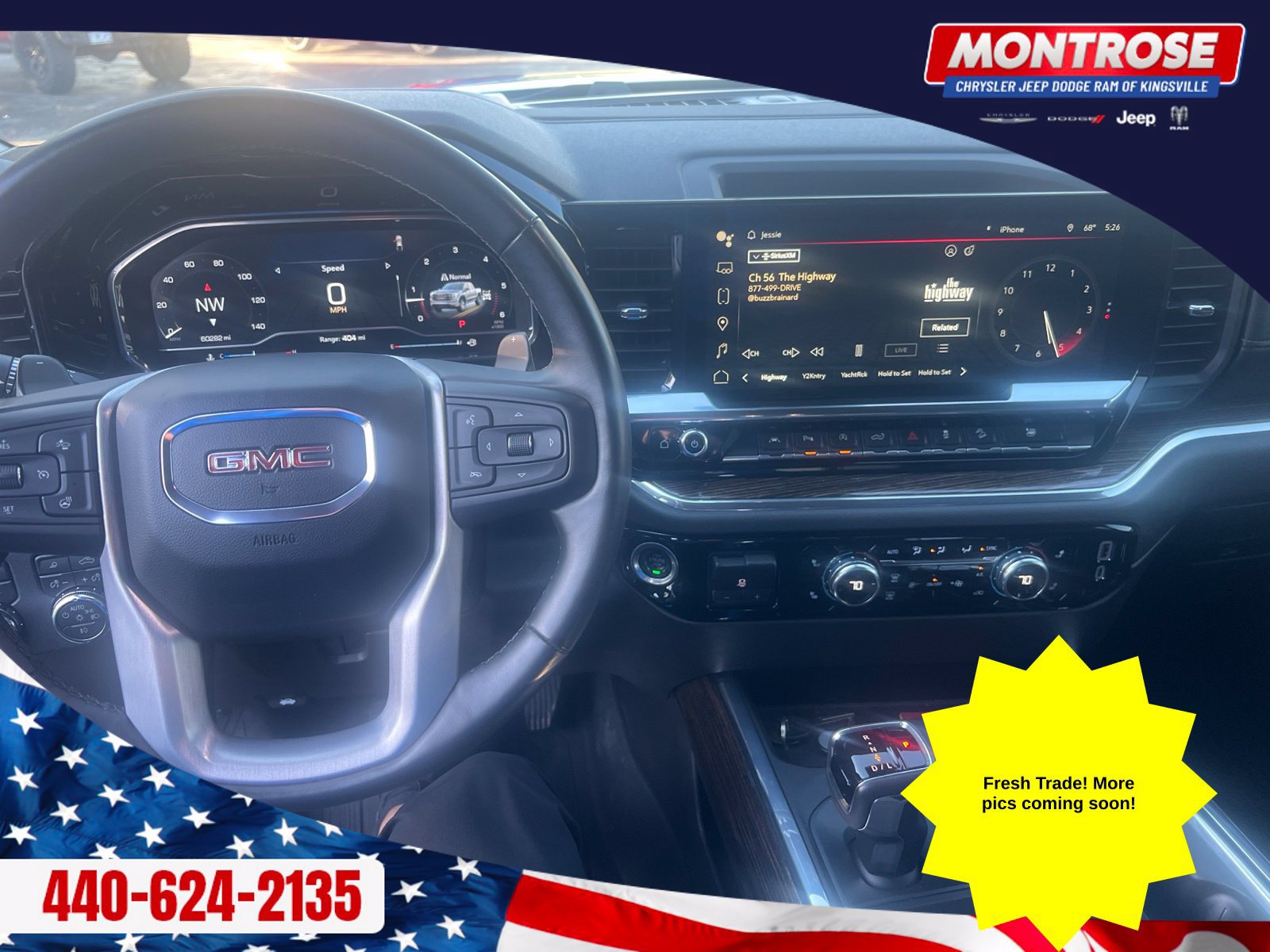 Used 2023 GMC Sierra 1500 Elevation w/ Elevation Premium Package AWD/4WD image 9