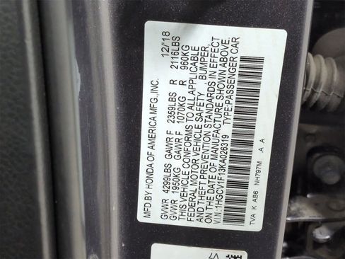 Used 2019 Honda Accord LX image 36