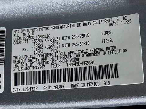 New 2026 Toyota Tacoma TRD Sport image 12