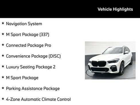 Used 2021 BMW X5 xDrive40i w/ M Sport Package AWD/4WD image 5