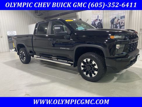 Used 2020 Chevrolet Silverado 2500 Custom w/ Custom Value Package AWD/4WD image 1