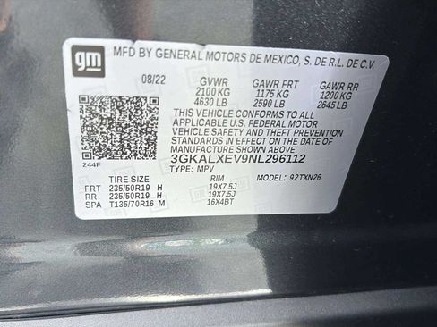 Used 2022 GMC Terrain Denali w/ LPO, Floor Liner Package AWD/4WD image 14