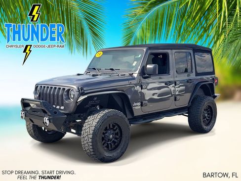 Certified 2019 Jeep Wrangler Unlimited Sport S AWD/4WD image 2