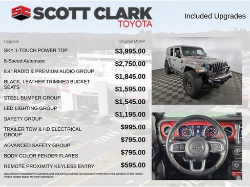 Used 2020 Jeep Wrangler Unlimited Rubicon AWD/4WD image 8