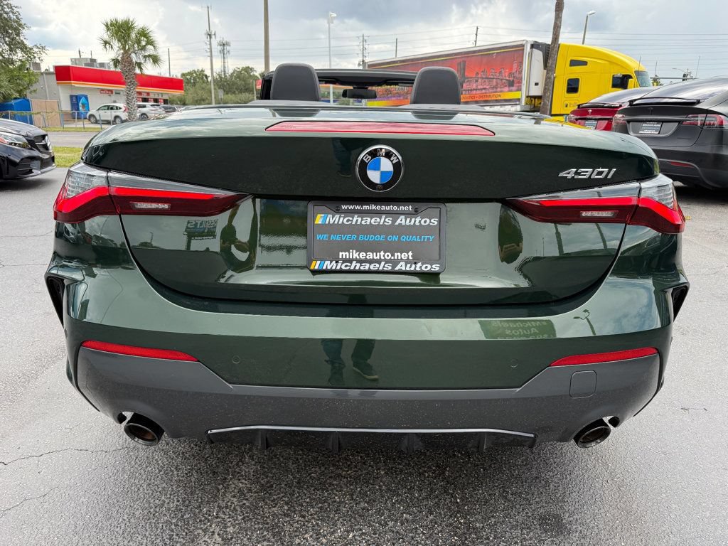 Used 2023 BMW 430i Convertible w/ M Sport Package RWD image 8