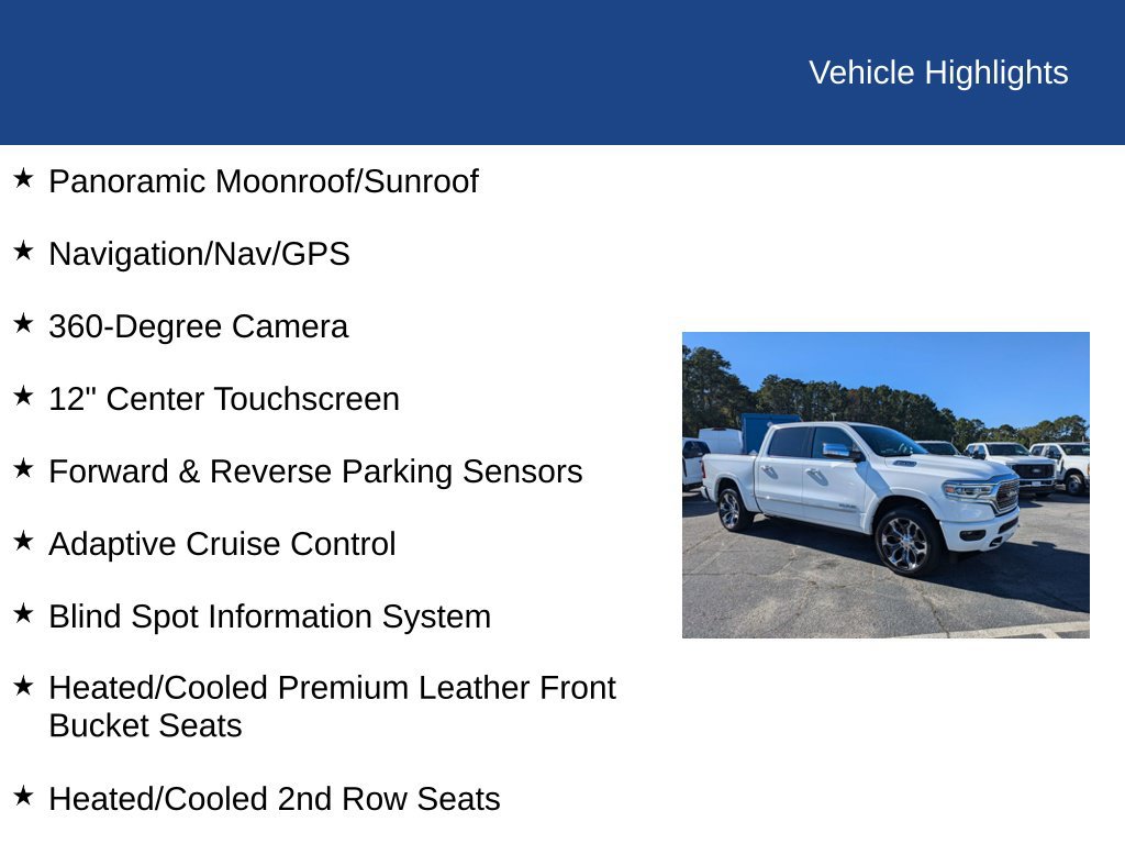 Used 2020 RAM 1500 Limited AWD/4WD image 31