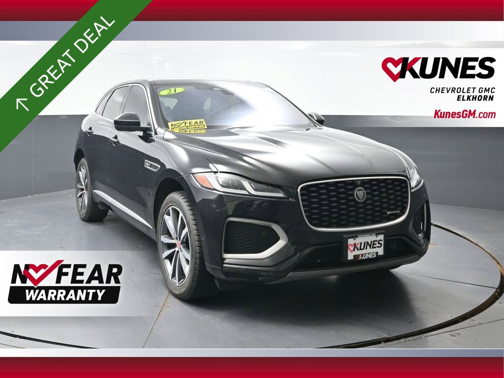 Used 2021 Jaguar F-PACE R-Dynamic S AWD/4WD image 1