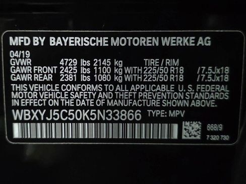 Used 2019 BMW X2 xDrive28i w/ Convenience Package image 43