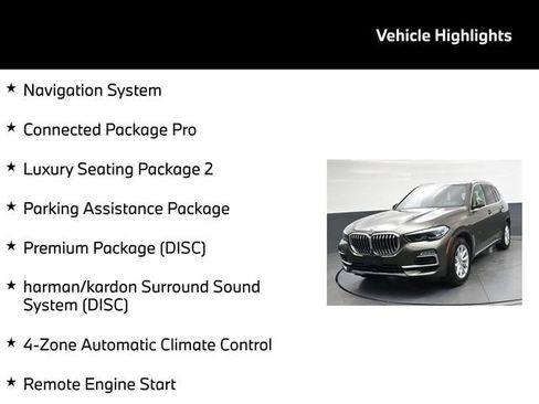 Used 2021 BMW X5 xDrive40i w/ Premium Package AWD/4WD image 5