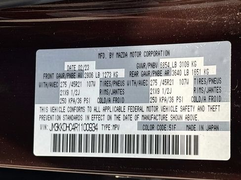 Used 2024 MAZDA CX-90 3.3 Turbo S w/ Premium Package AWD/4WD image 34