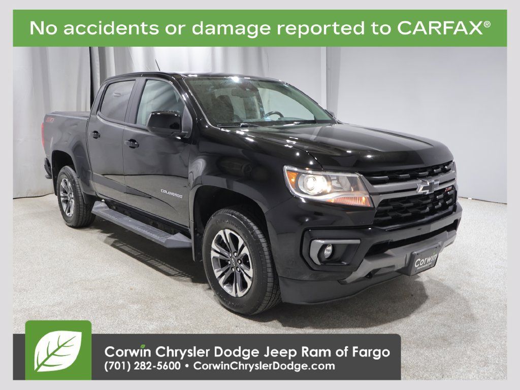 Used 2021 Chevrolet Colorado Z71 w/ Safety Package AWD/4WD 360° Tour