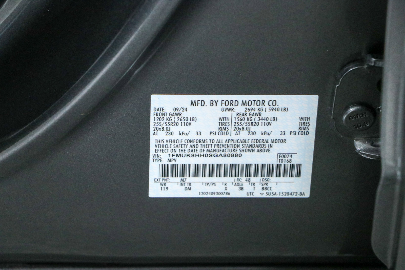 Used 2025 Ford Explorer Platinum w/ LUX Leather Package AWD/4WD image 36
