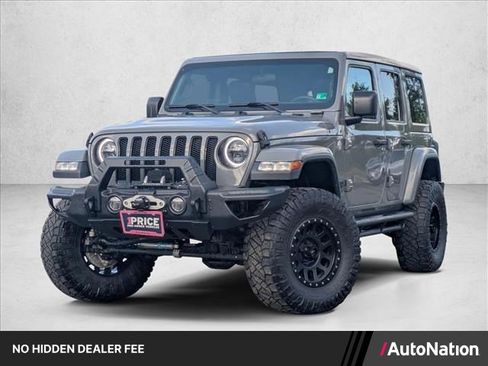 Used 2019 Jeep Wrangler Unlimited Sahara AWD/4WD image 1