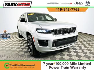 Certified 2025 Jeep Grand Cherokee L Overland w/ Rear Seat Video Group I AWD/4WD 360° Tour