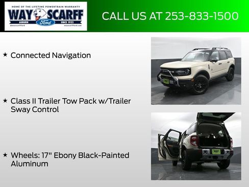 New 2025 Ford Bronco Sport Outer Banks w/ Sasquatch Outer Banks Package image 30