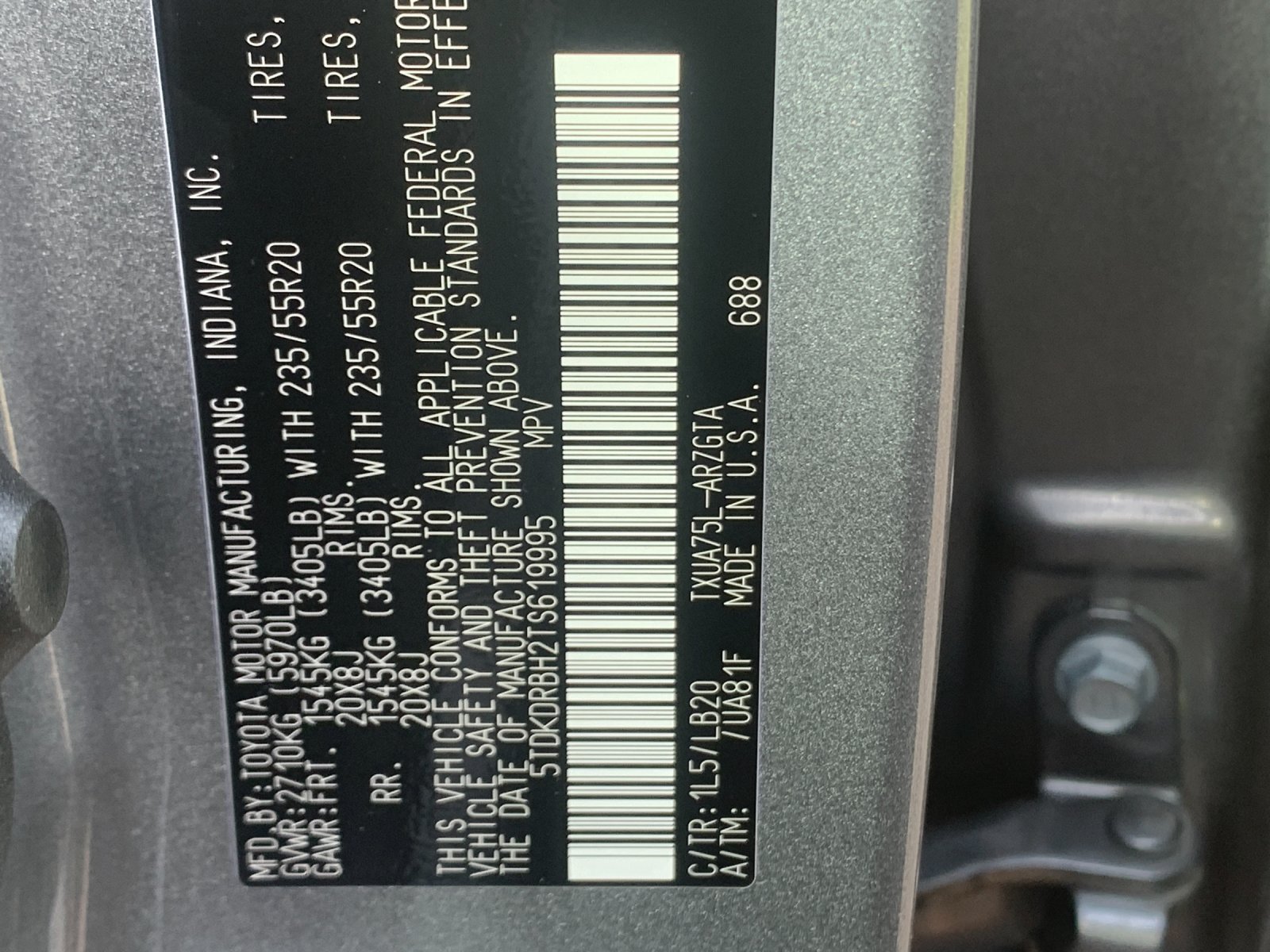 New 2026 Toyota Highlander Limited AWD/4WD image 34