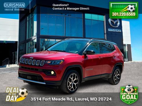 Used 2025 Jeep Compass Limited AWD/4WD image 2