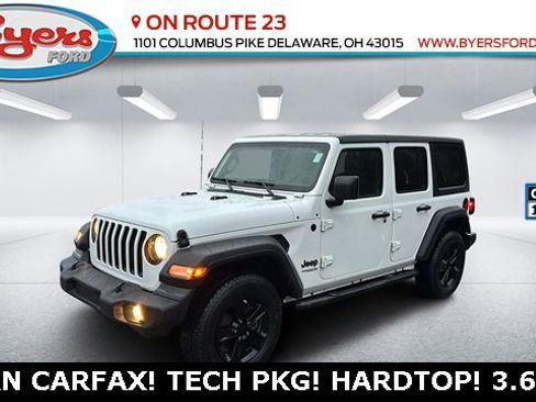 Used 2021 Jeep Wrangler Unlimited Sport image 1