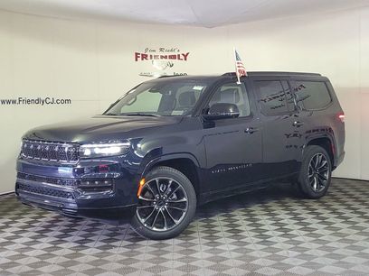New 2025 Jeep Grand Wagoneer Series II Obsidian w/ Quick Order Packagew 28T