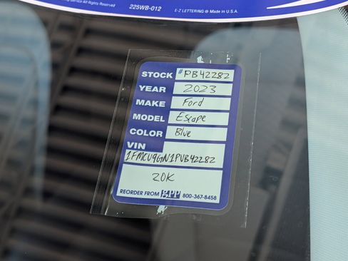 Used 2023 Ford Escape Active image 28