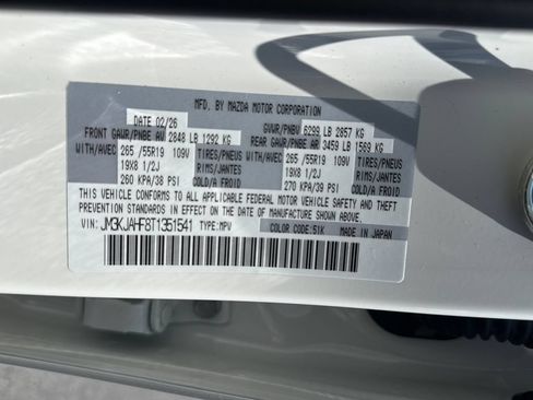 New 2026 MAZDA CX-70 SC AWD/4WD image 25