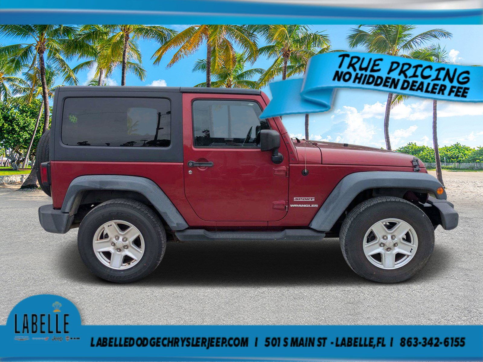 Used 2012 Jeep Wrangler Sport AWD/4WD image 3