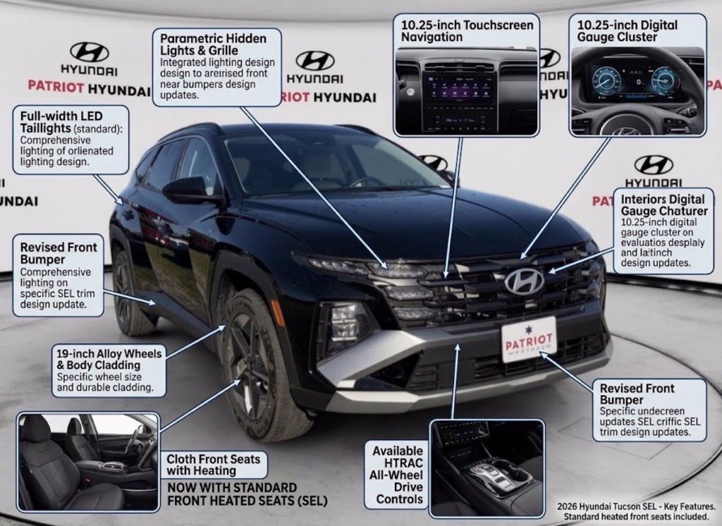 Used 2026 Hyundai Tucson SEL AWD/4WD 360° Tour